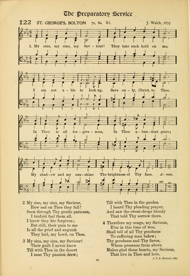 Hymns of Worship and Service. (Chapel ed.) page 88