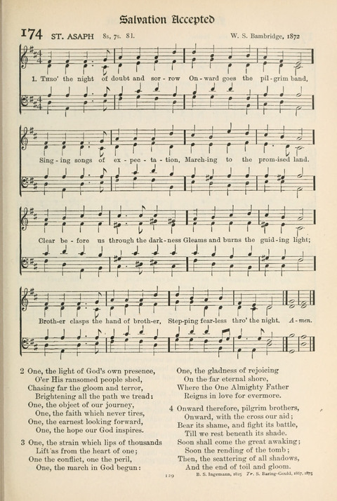 Hymns of Worship and Service: College Edition page 129