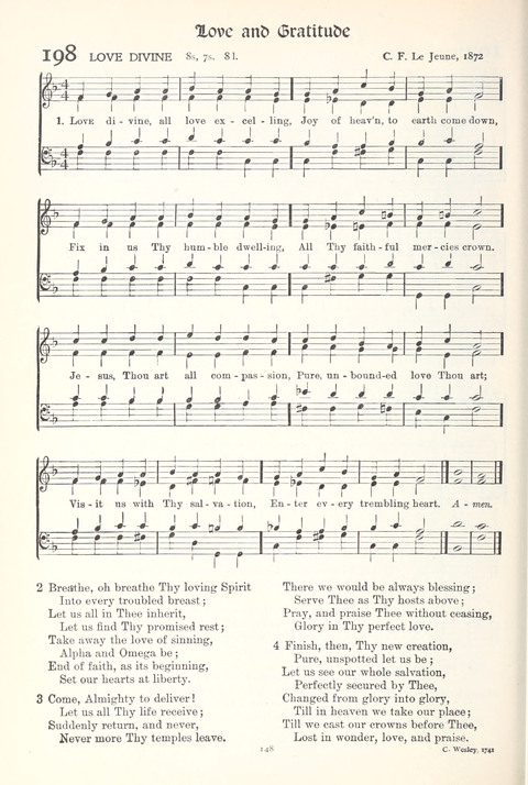 Hymns of Worship and Service: College Edition page 148