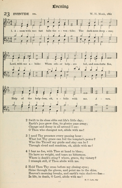Hymns of Worship and Service: College Edition page 17