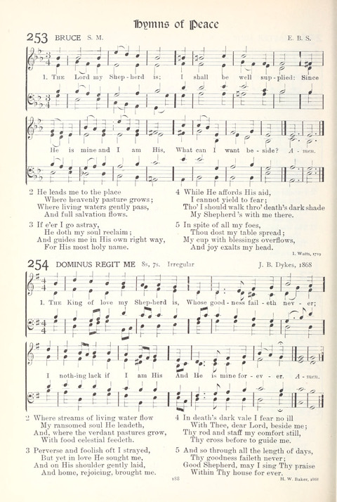 Hymns of Worship and Service: College Edition page 188
