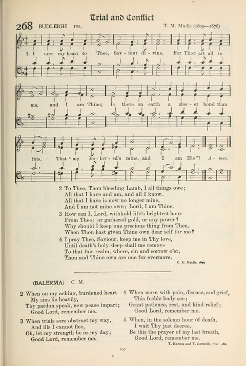 Hymns of Worship and Service: College Edition page 197