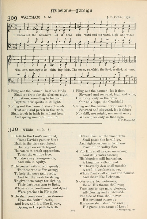 Hymns of Worship and Service: College Edition page 229