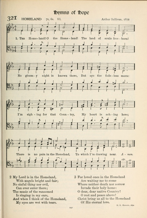 Hymns of Worship and Service: College Edition page 241