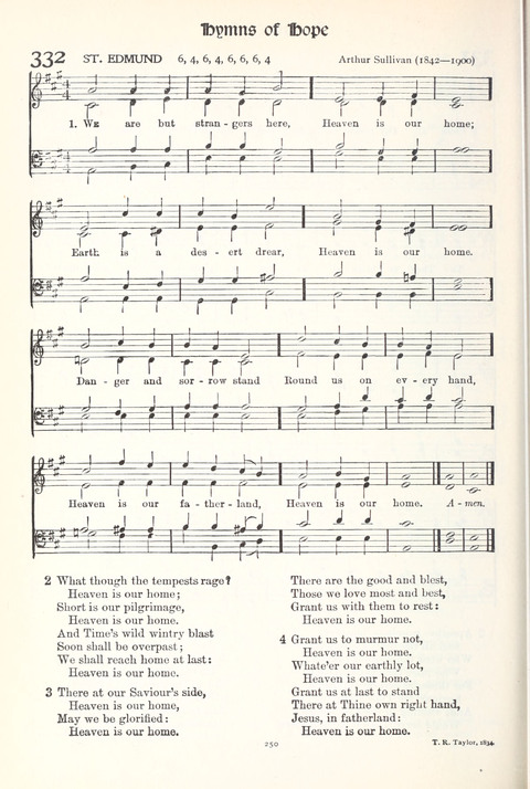 Hymns of Worship and Service: College Edition page 250