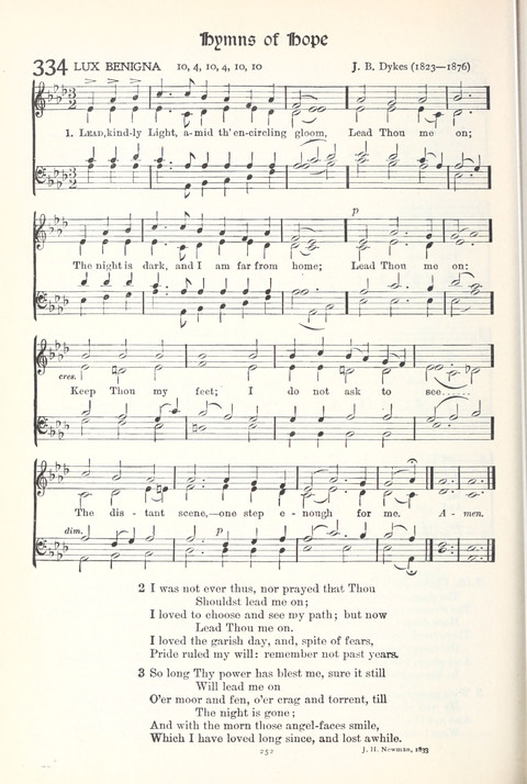 Hymns of Worship and Service: College Edition page 252