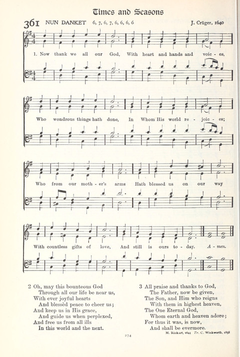 Hymns of Worship and Service: College Edition page 274