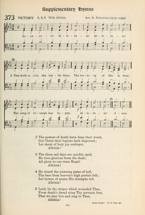 Hymns of Worship and Service: College Edition page 283