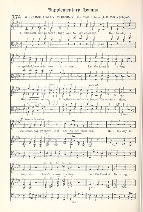 Hymns of Worship and Service: College Edition page 284