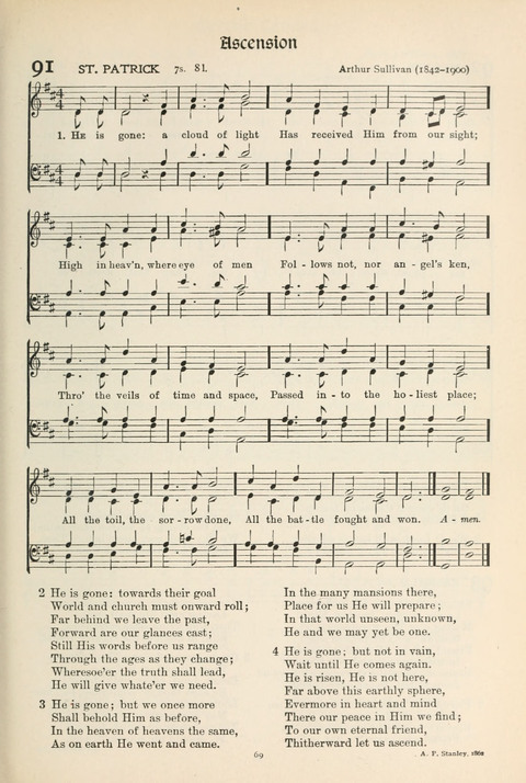 Hymns of Worship and Service: College Edition page 69