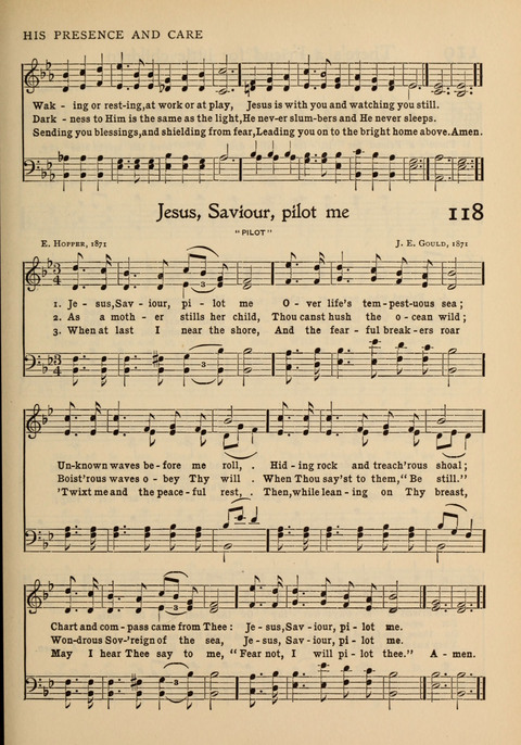 Hymns of Worship and Service: for the Sunday School page 105