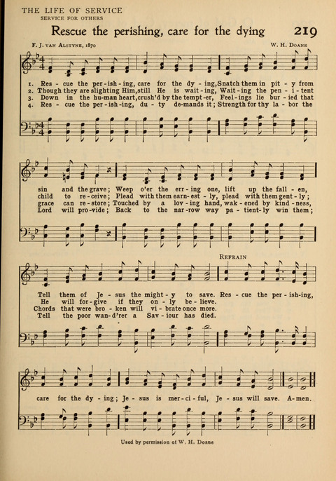 Hymns of Worship and Service: for the Sunday School page 191