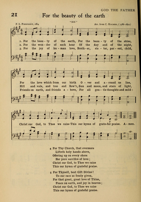 Hymns of Worship and Service: for the Sunday School page 20