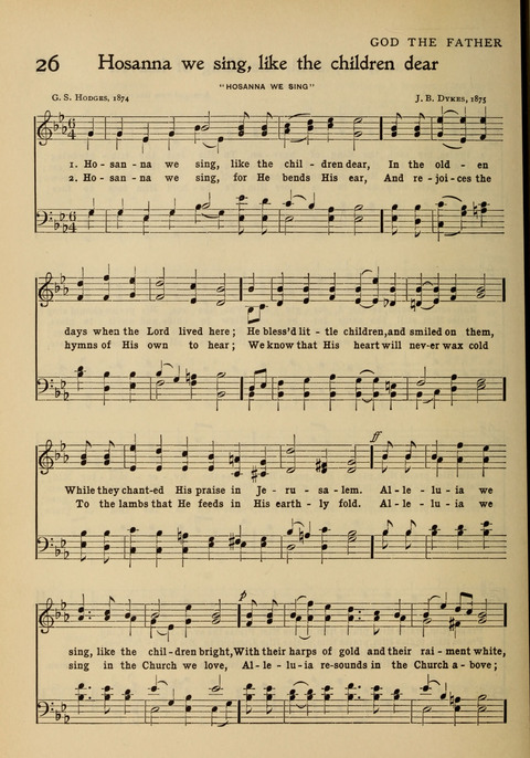 Hymns of Worship and Service: for the Sunday School page 24