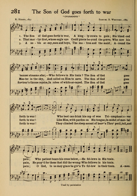 Hymns of Worship and Service: for the Sunday School page 260