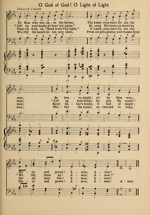 Hymns of Worship and Service: for the Sunday School 286. O God of God ...