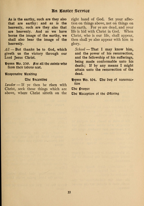 Hymns of Worship and Service: for the Sunday School page 331