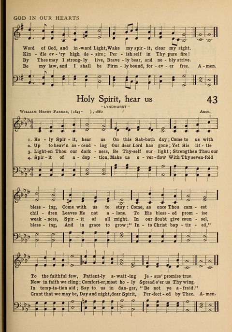 Hymns of Worship and Service: for the Sunday School page 37