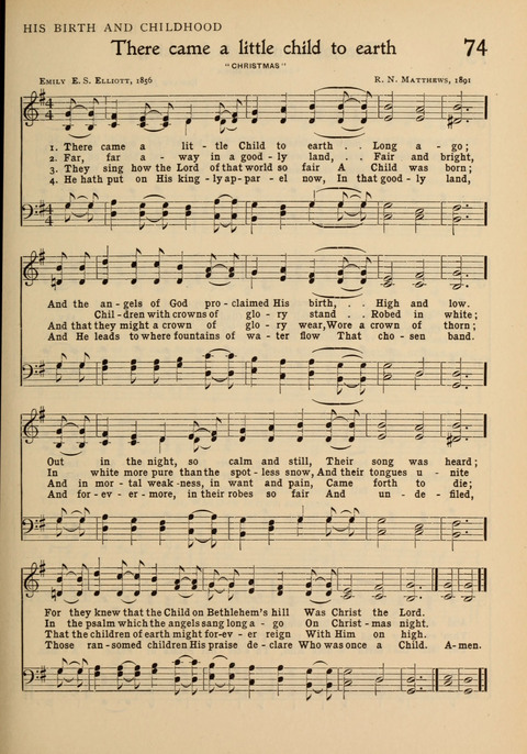 Hymns of Worship and Service: for the Sunday School page 63