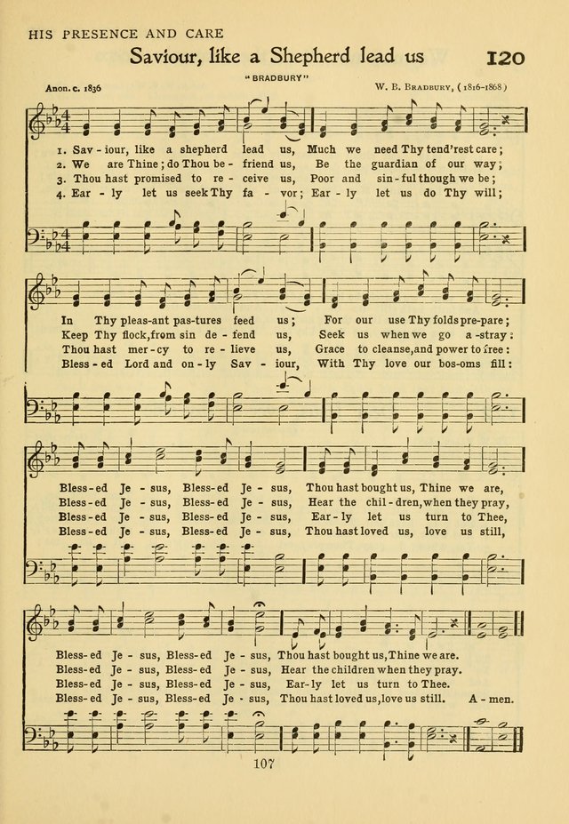 Hymns of Worship and Service: for the Sunday School page 126