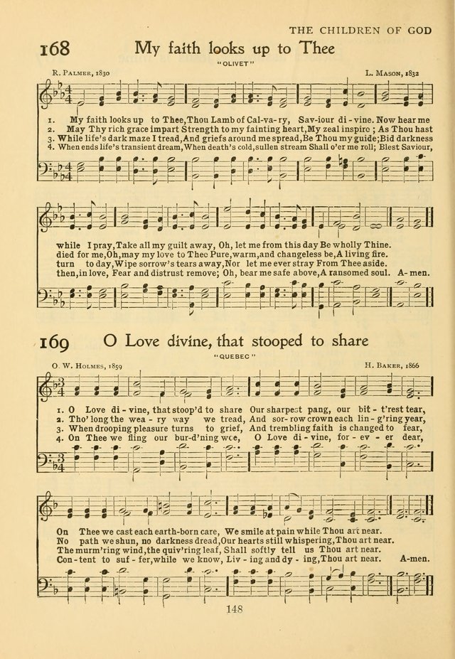 Hymns of Worship and Service: for the Sunday School page 167