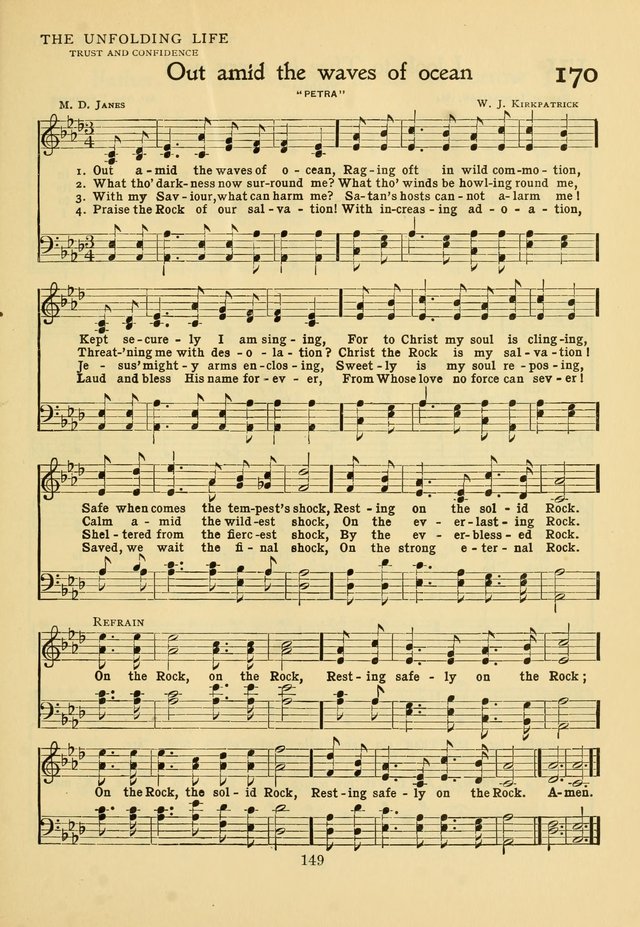 Hymns of Worship and Service: for the Sunday School page 168