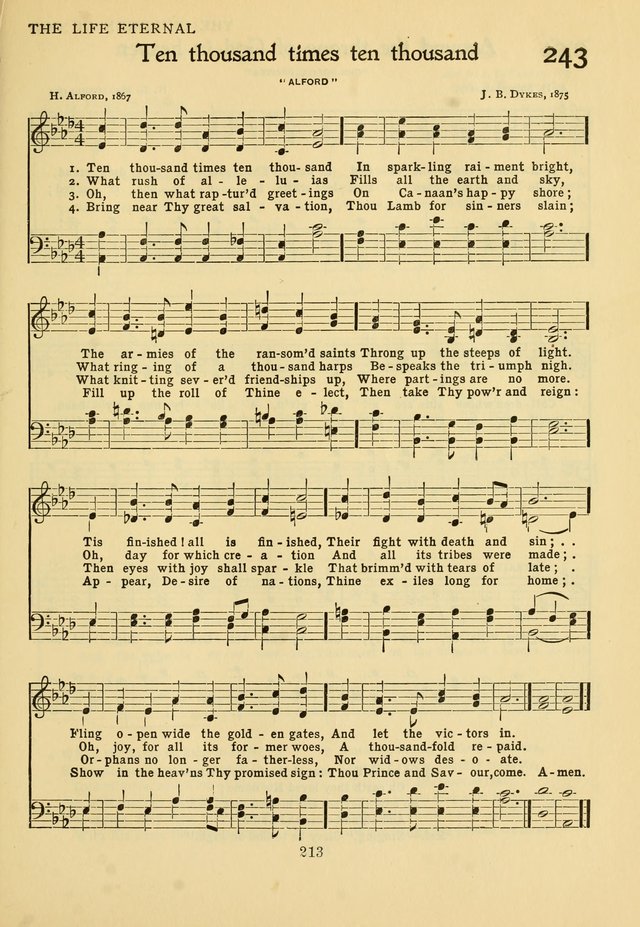 Hymns of Worship and Service: for the Sunday School page 232