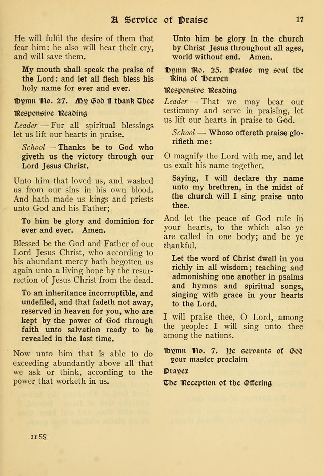 Hymns of Worship and Service: for the Sunday School page 336