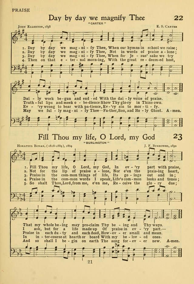 Hymns of Worship and Service: for the Sunday School page 40