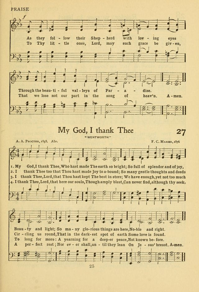 Hymns of Worship and Service: for the Sunday School page 44