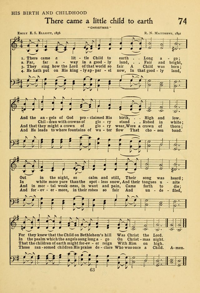 Hymns of Worship and Service: for the Sunday School page 82