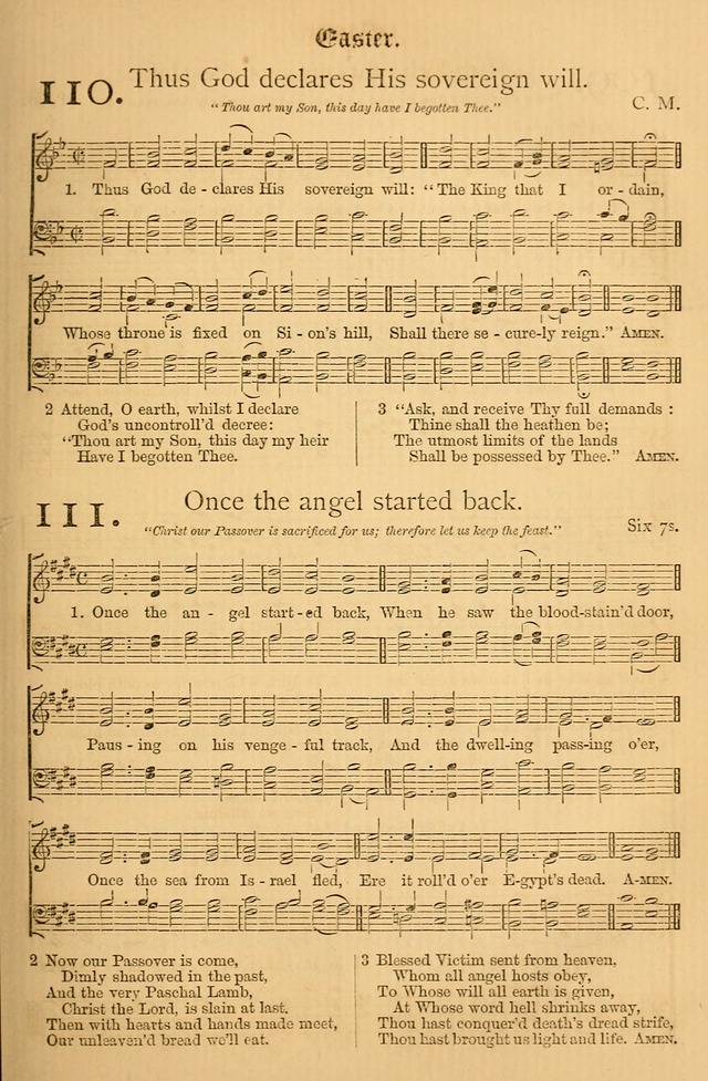 The Hymnal: with tunes old and new page 108