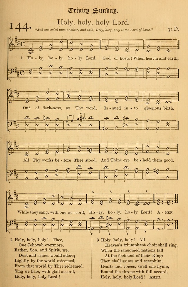 The Hymnal: with tunes old and new page 134