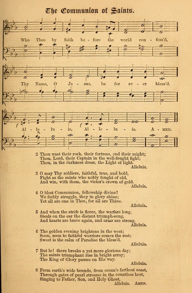 The Hymnal: with tunes old and new page 166