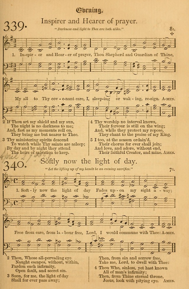 The Hymnal: with tunes old and new page 290