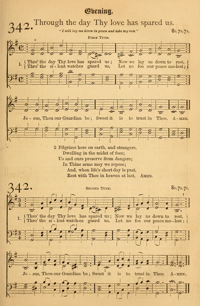 The Hymnal: with tunes old and new page 292