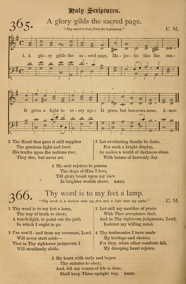 The Hymnal: with tunes old and new page 307