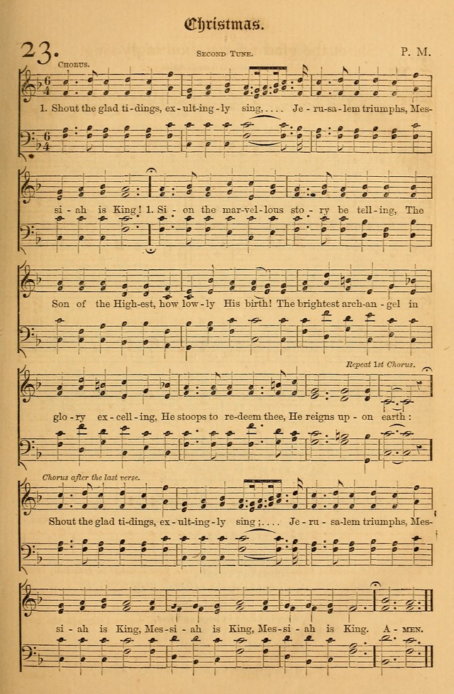 The Hymnal: with tunes old and new page 34