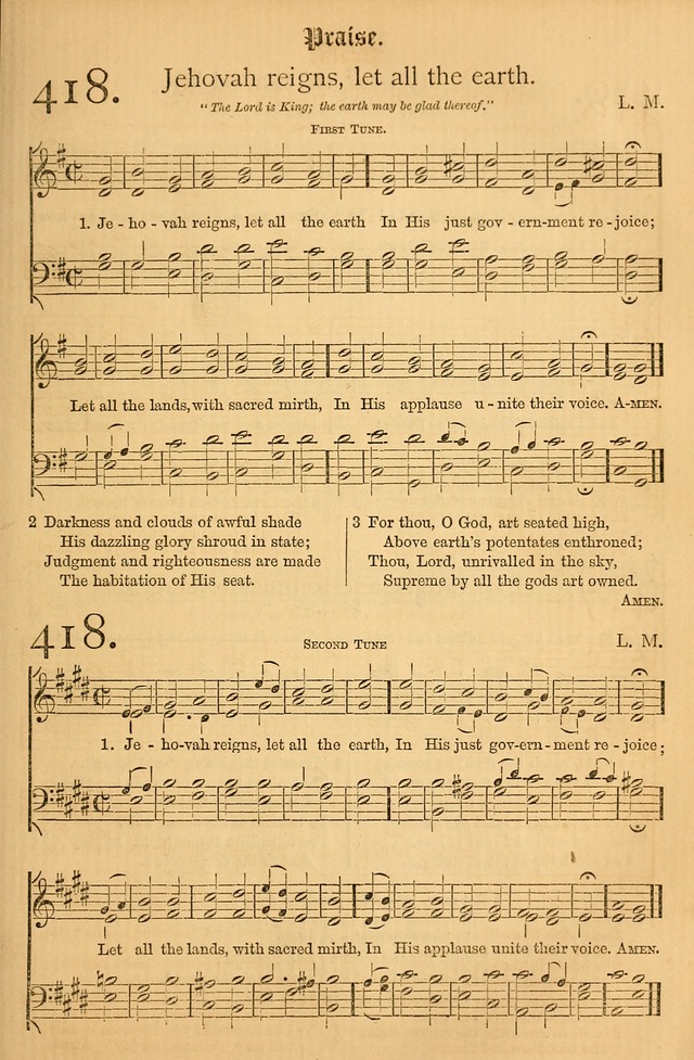 The Hymnal: with tunes old and new page 346