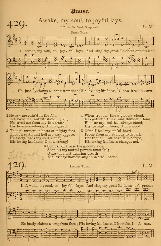 The Hymnal: with tunes old and new page 356
