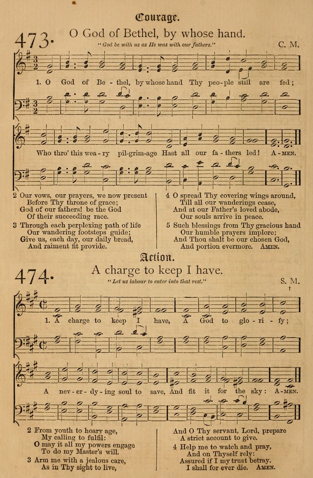 The Hymnal: with tunes old and new page 393