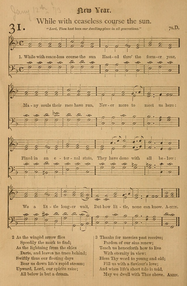 The Hymnal: with tunes old and new page 41