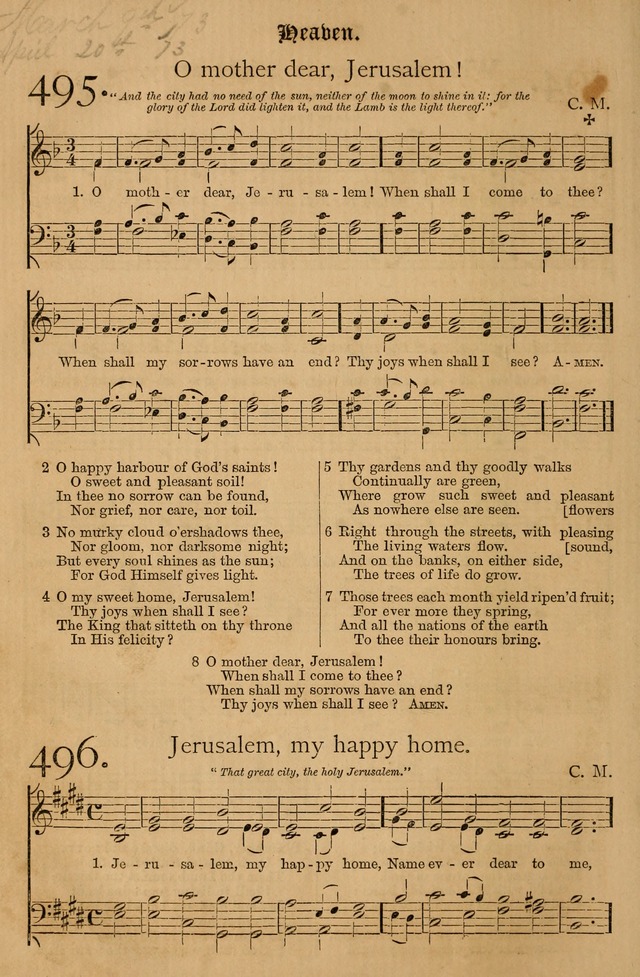 The Hymnal: with tunes old and new page 417