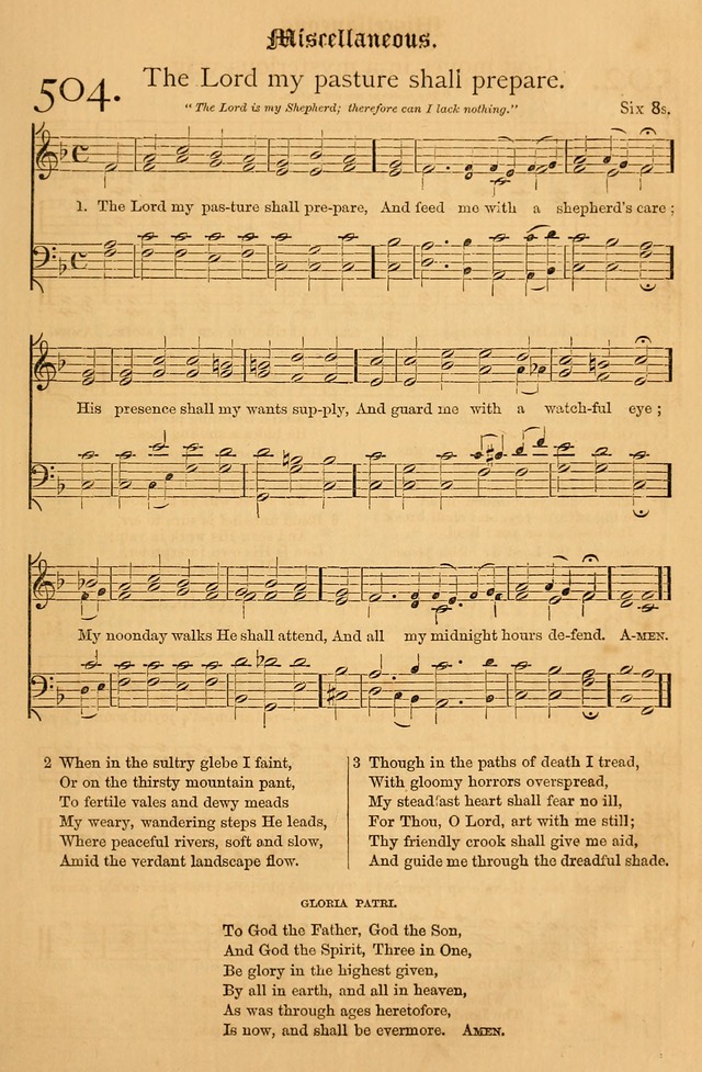 The Hymnal: with tunes old and new page 424