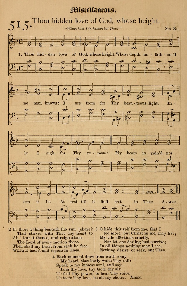 The Hymnal: with tunes old and new page 437