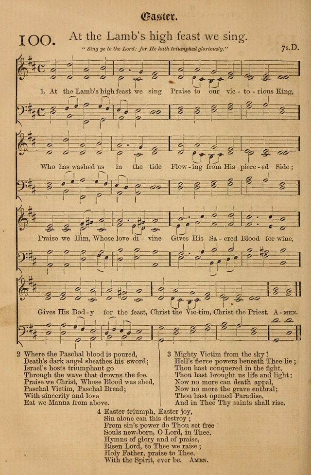The Hymnal: with tunes old and new page 99