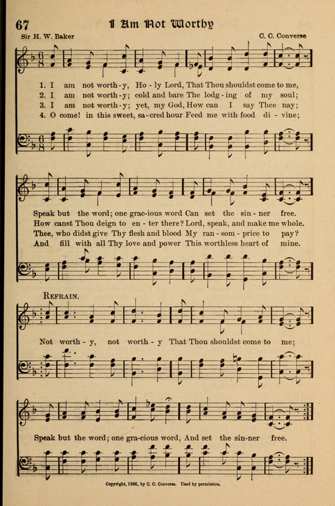 Hymns for Worship: for Use in the Sunday School, the Prayer Meeting and Home page 47