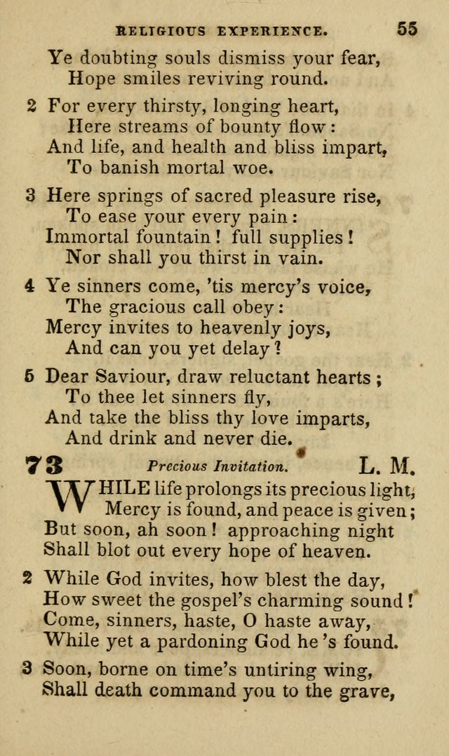 Hymns for Youth, Suitable to be Used in Sabbath and Parochial Schools page 66