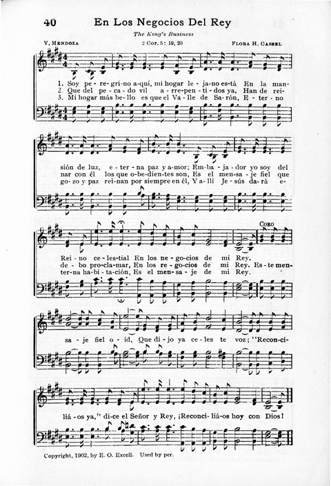 Himnos de Gloria page 40