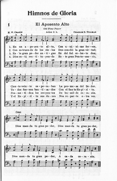 Himnos de Gloria: Cantos de Triunfo page 1